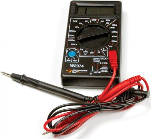 WILMAR W2974M DIGITAL MULTI-TESTER