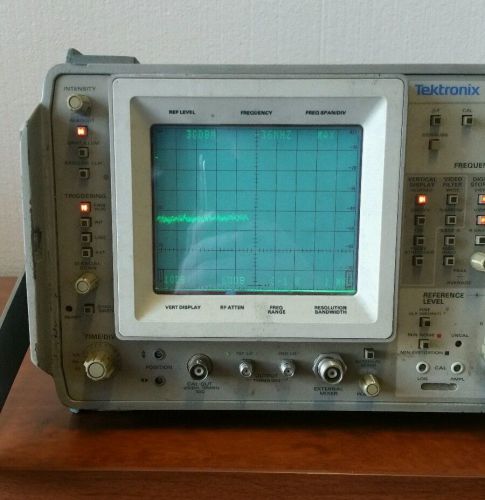 Tektronix 492 Spectrum Analyzer 50KHz-21GHz Option 1, 2, 3 opt 1 2 3 w/ cover