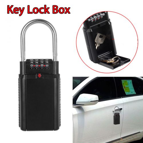 Key Storage Box 4 Digit Key Storage Security Lock Car-door Handle High Quality