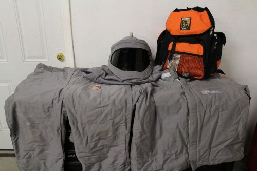 Salisbury pro-wear arc flash suit kit 75 cal 2xl no reserve! for sale