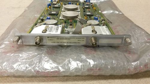 HP Agilent 16531A 2 Channel 400M/s Oscilloscope Logic Analyzer Card