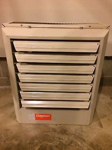 DAYTON  ELECTRIC UNIT HEATER ( 480V, 34,100BTUH,10KW ) MODEL: 2YU70