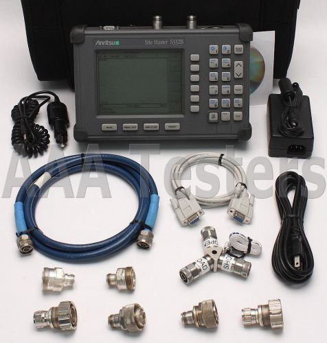 Anritsu Site Master S332B Cable Antenna / Spectrum Analyzer S332