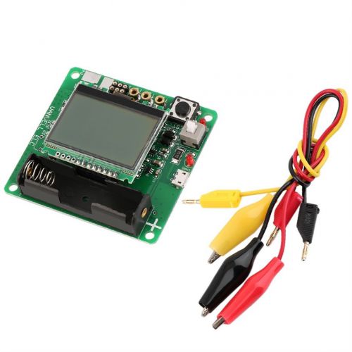 M328 lcd transistor tester diode capacitance inductor esr lcr meter usb@p for sale