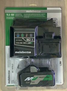 Metabo HPT 14.4-18V Li-Ion Rapid Charger w/ 18/36V Multivolt Li-Ion Battery (BM)