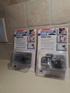 2 pack U S GYPSUM 81099011351 Drywall Repair Clip NEW