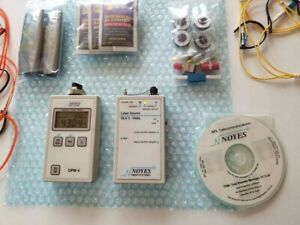 AFL NOYES OPM4-4C and OLS-2D Fiber Optic Loss Test Set OPM4 4C OLS2 2D