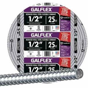 Southwire 1/2 In. x 25 Ft. RWS Flexible Flexible Metal Conduit 55081806