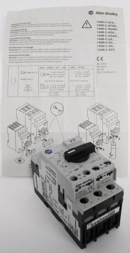 Allen bradley 140m-c2e-b40 motor protection circuit breaker 2.5-4a for sale