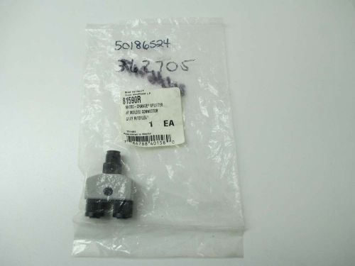 New brad harrison 81590r micro-change riteflex 4p splitter connector d382375 for sale