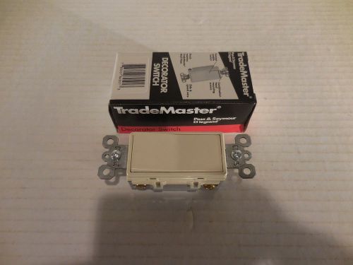 Pass &amp; Seymour Decorator Switch 4 Way 15A 120V Light Almond TM874-LA