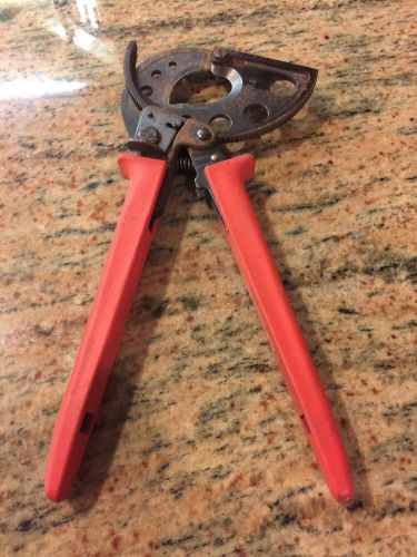 New klein tools 63750 ratcheting cable cutter 750 mcm for sale