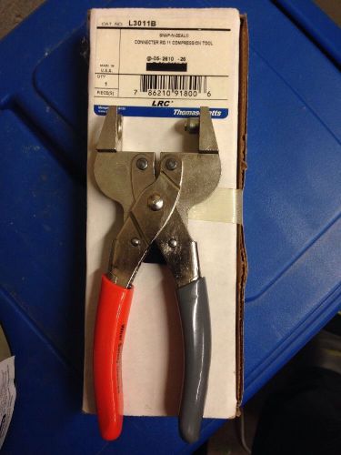 Thomas&amp;Betts RG11 Compression Tool. Snap N Seal NIB Never Used!