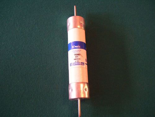 ONE - NEW - SHAWMUT TRS-80-R FUSE, 80 AMP,600 VOLT, FRS-R-80 BUSSMANN