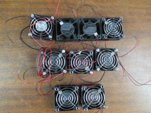 Lot of 9 Fans NEW Matsushita Panaflo FBA06A24L Brushless Fan 24vdc 0.1A &amp;12vdc