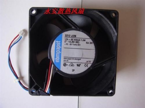 1pcs NEW Ebmpapst 3212J/2N 9238 12V 7.6W Fan #E-G9