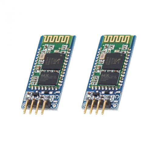 2PCS NEW HC-06 Wireless Bluetooth Transceiver Slave 4Pin Serial Module GOOD