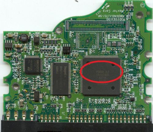 Maxtor diamondmax 16 4r160j0 ramc1tu0 ramc1tuo board for sale