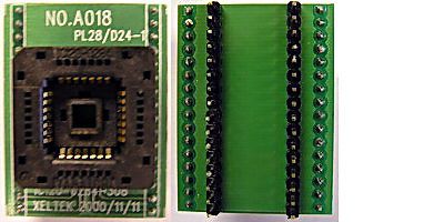 A018 socket adapter bottom pcb b001 pitch 1.27mm for sale