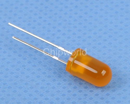 2pcs 5mm DIP Round Orange Orange Superbright Bulb Light LED