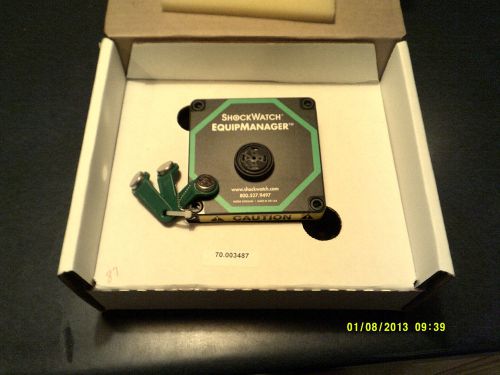 Shockwatch equipmanager remote sensor unit tri-axial accelerometer forklifts for sale