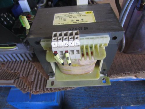 Siemens 4am5741-4tj10-0c transformer 4am57414tj10 okuma cadet mate vertical mill for sale