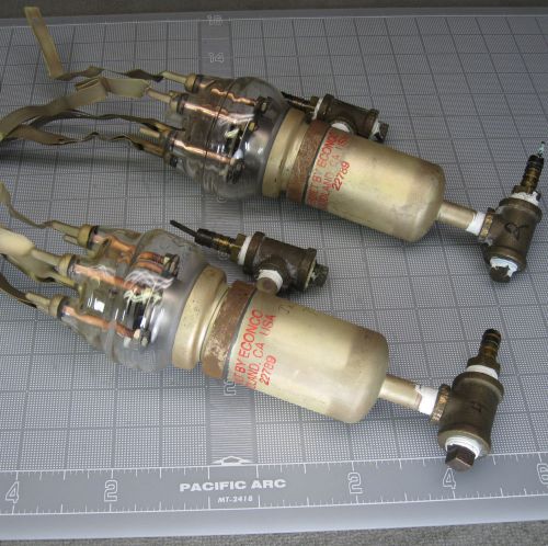 Pair (2) lot Eimac Econico 22789 Transmitting RF Tube WC triode