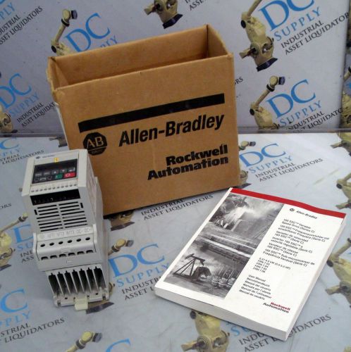 ALLEN BRADLEY 160-BA02NSF1P1 SER C FRN 7.06 SMART SPEED CONTROLLER, NIB