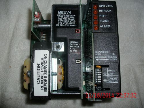 Fireye mec 120 chassis, mep 230 program module, meuv 4 amplifiyer for sale