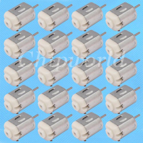 20pcs 1V-6V DC Hobby Motor Type 130 Micro Motor Toy Motor DC Motor