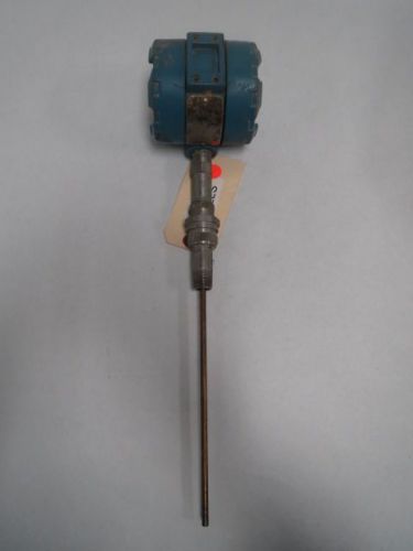 ROSEMOUNT 444RL1U1A1C6 9IN PROBE TEMPERATURE TRANSMITTER 0-70C B205485