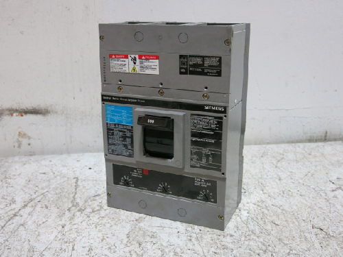 SIEMENS LD63F600 SENTRON 3-POLE CIRCUIT BREAKER, 400 AMPS