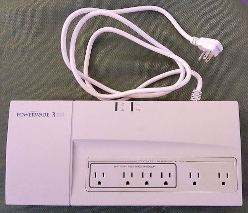 Powerware 3110 Surge Suppressor / Battery Backup / UPS - Model: PW3110 550 USB