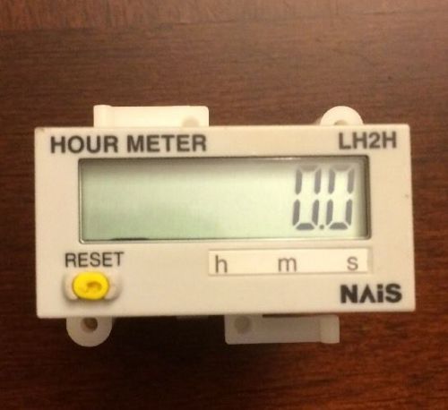 Nais LH2H Hour Meter ATH3451 Panel Mount Matsushita LH2H-F-HMK-DL