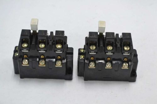 LOT 2 ALLEN BRADLEY 592-BOV169 NEMA OVERLOAD RELAY 120/600V-AC 3P POLE B355791