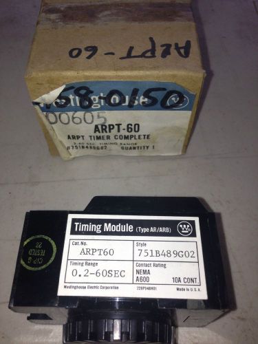 Westinghouse Relay ARPT60 751B489G02 NIB