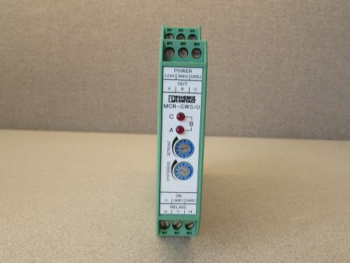 PHOENIX CONTACT MCR-SWS-U THRESHOLD VALUE SWITCH 2766465