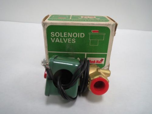 NEW ASCO 8263C54 AIR GAS OIL WATER 10PSI 24V-DC 3/8IN SOLENOID VALVE B203225