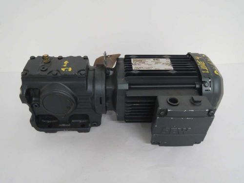 Sew eurodrive s47/a dre80m4 1hp 575v-ac 1740rpm gear 20.33:1 86rpm motor b440189 for sale