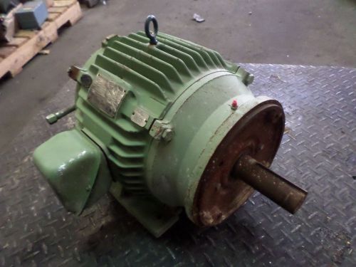 Us pe motor, 25 hp, fr 284t, v 230/460, rpm 1775, type: cte, used for sale