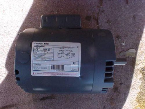 AO Smith Century AC Motor R315 1/2 HP 1725 RPM 7.2/3.5 Amps Type CS NEW!!!