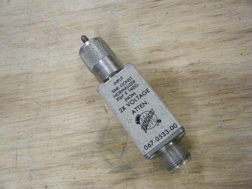 Tektronix 067-0535-00 Time Constant Normalizer 20pF x 1MEG 2X Voltage Attenuator