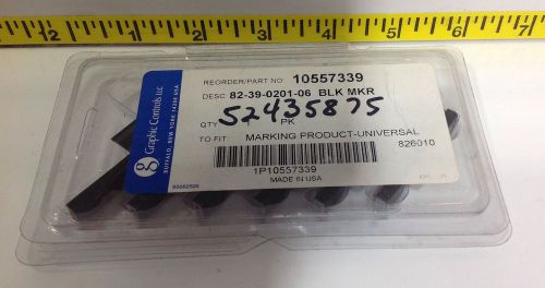 Graphic controls llc 82-39-0201-06 blk mkr nib 10557339 for sale