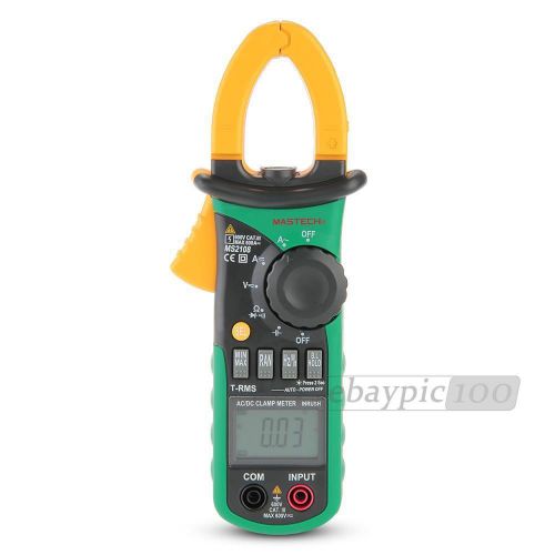 Digital clamp meter multimeter ac dc current resistance tester lcd display for sale