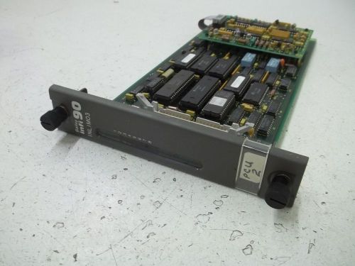 BAILEY INLIM03 LOOP INTERFACE MODULE +5, +-15VDC, 13.0VA *USED*