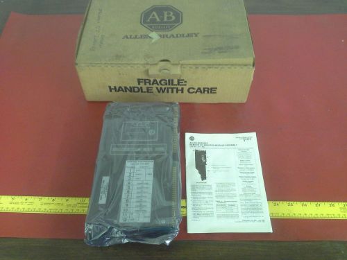 ALLEN BRADLEY 1771-ASC REMOTE I/O ADAPTER MODULE FIRMWARE VER F SERIES A NIB