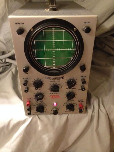 Vintage EICO Oscilloscope DC-Wideband Model 460 - Powers Up