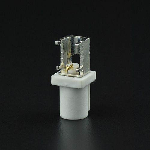 Fakra White Plug End Launch PCB mount RA Radio connector Angled pin Radio with