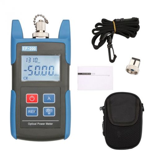 EF-200C Fiber Optical Power Meter -50~+26dBm 800~1650nm+FC SC Connector