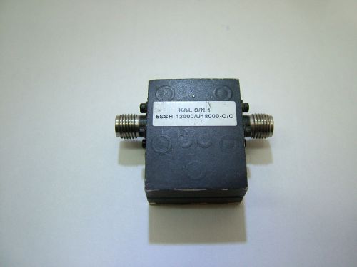 RF HIGH PASS FILTER PASS FROM 11.2GHz ( UP TO K BAND 24GHz ) 5SSH-1200/U18000-0